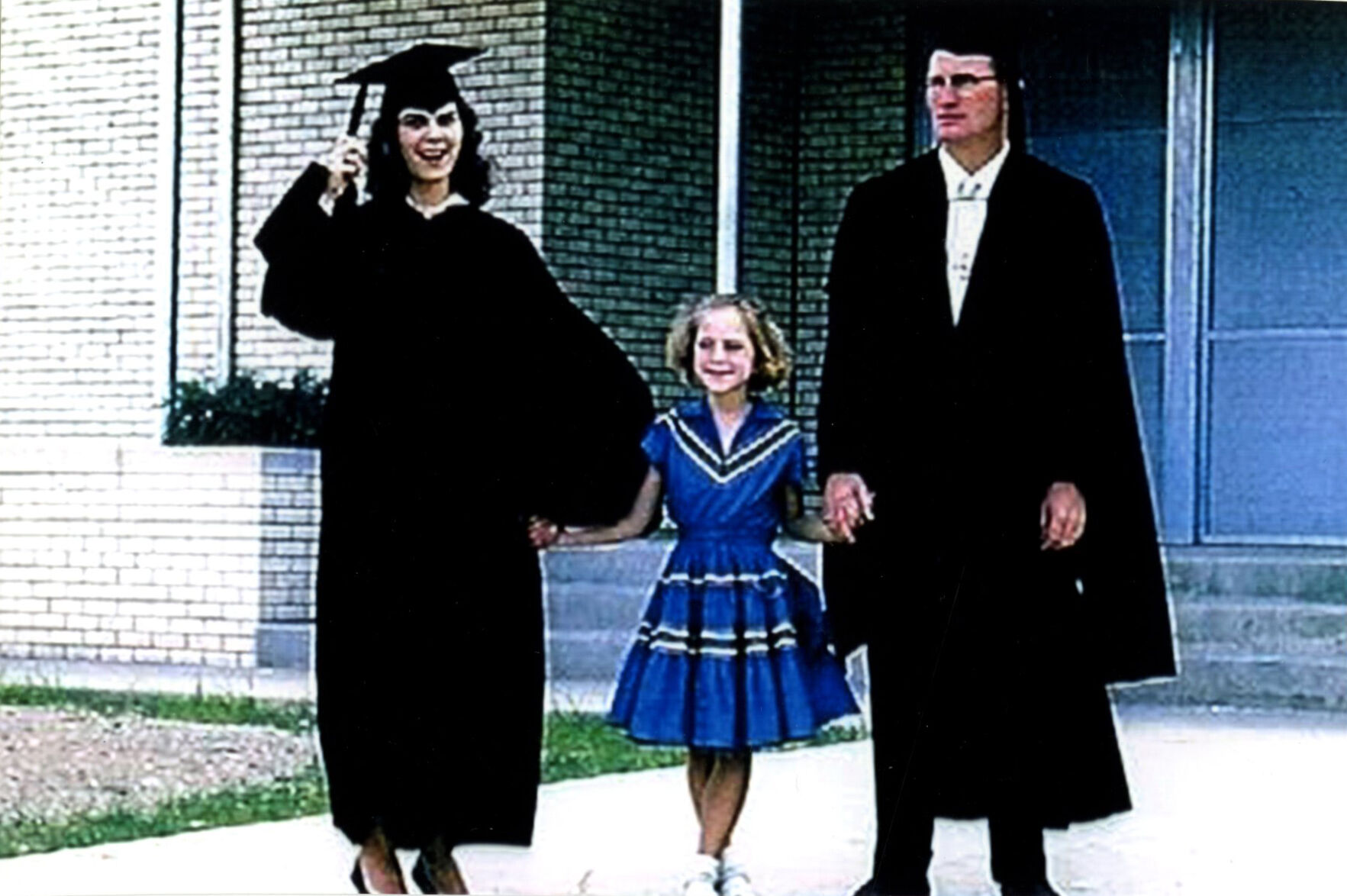 Tracy and Dorothy graduate in 1959